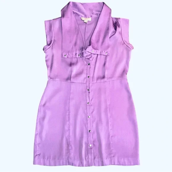 Michael Kors Lavender Mini Dress - Picture 12 of 14